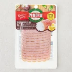 롯데햄 의성마늘 한입슬라이스햄