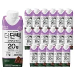 더단백 드링크 초코