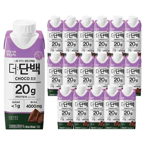 더단백 드링크 초코