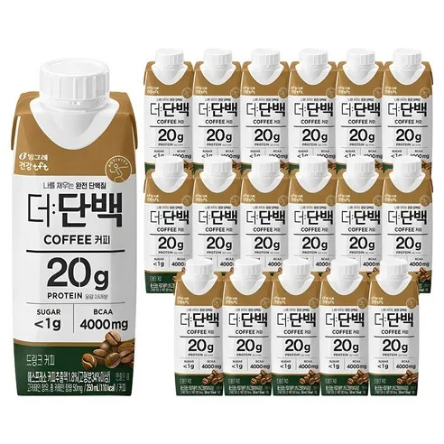 더단백 드링크 커피