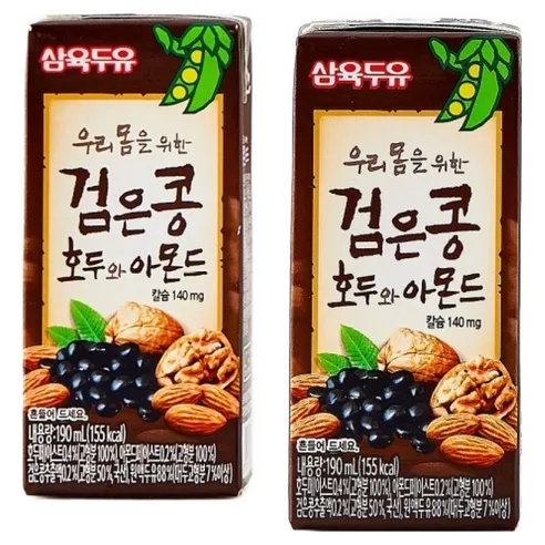 삼육두유 검은콩 호두와 아몬드