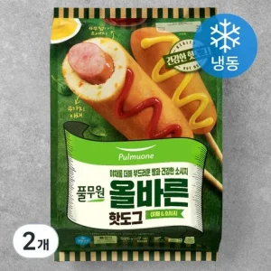 풀무원 올바른 핫도그 개별